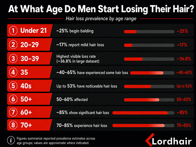 Hair Loss Starting Age Men