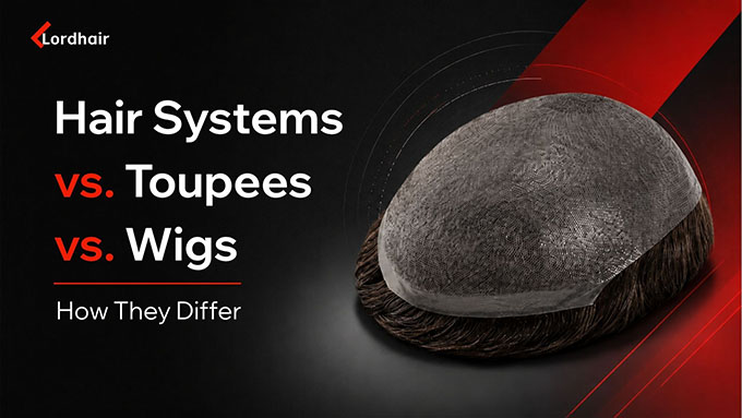 Hair Systems vs. Toupees vs. Wigs