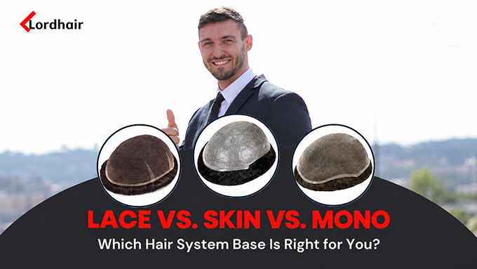 Lace vs Skin vs Mono Hair System Base