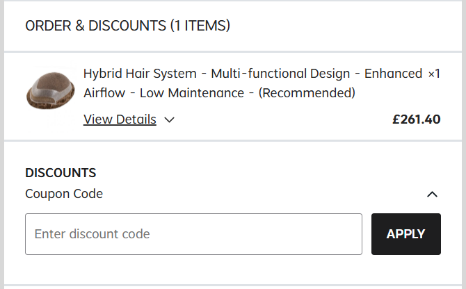 Use Lordhair coupon at checkout