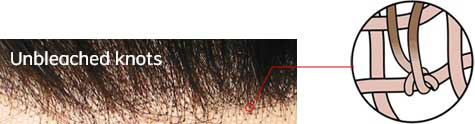 unbleached knots