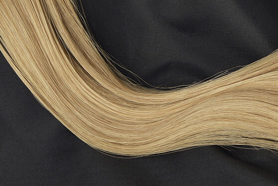 blonde hair