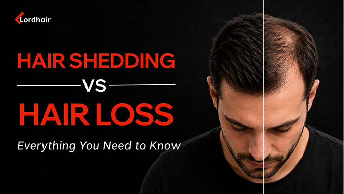 hair shedding vs hair loss