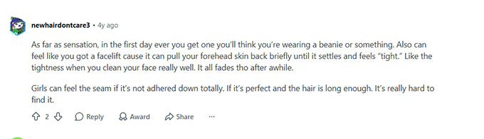reddit user's comment 2