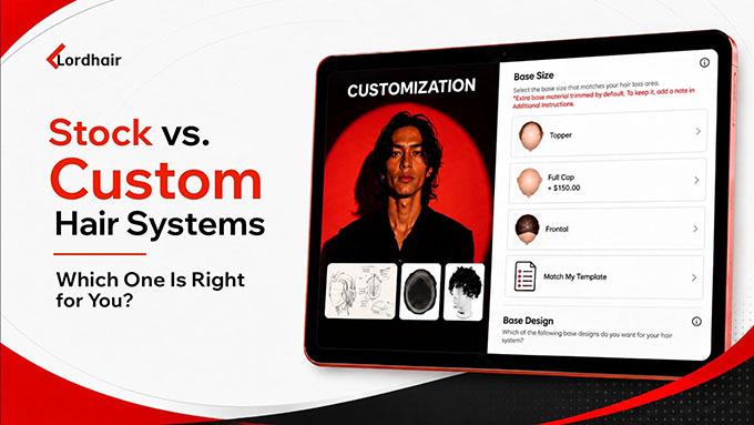 stock vs custom hair systems
