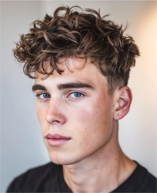 Short Curls Haircut