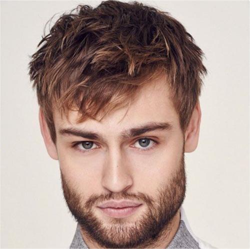 Messy and Layered Fringe Haircut