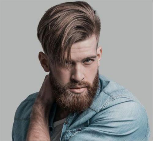 Side-swept Haircut