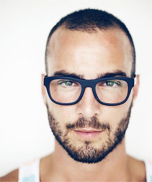 Shaved Receding Hairline Haircut