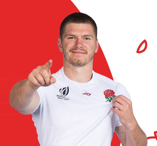 Owen Farrell profile photo for France 2023