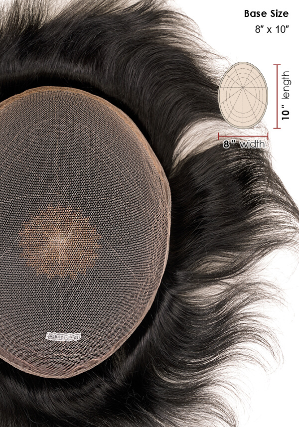 Full French Lace Hairpiece Premier Hair