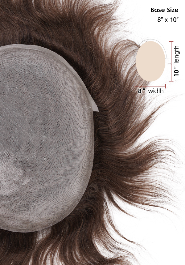 0.08mm Thin Skin Hairpiece Premier Hair
