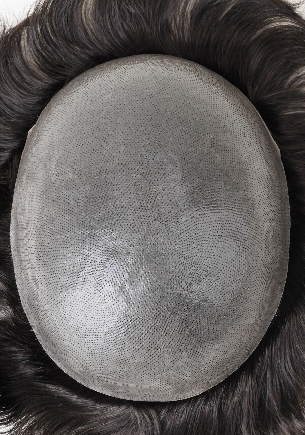 0.06mm Super Thin Skin Hairpiece Medium Density 