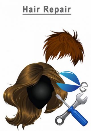 Repair a hair system