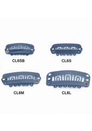 6-tooth carbon steel clips