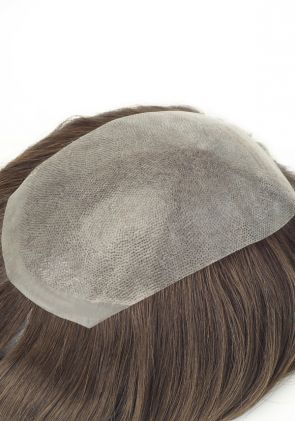 Super thin skin injected all over toupee, the most natural design for women