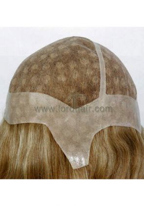 Top Selling PU Perimeter French Lace Wig for Women