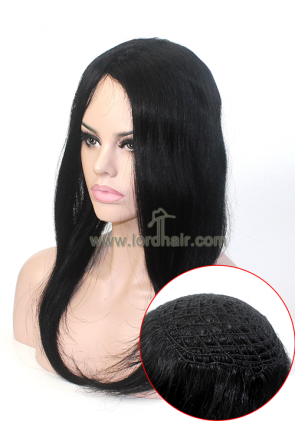 YJ913: Cheap PE Line Indian Human Hair Women Integration System