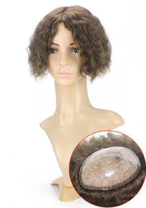silicon injected hair replacement system