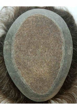 T347: Classic Full Lace with Poly Coat Perimeter 100% Indian Human Hair System