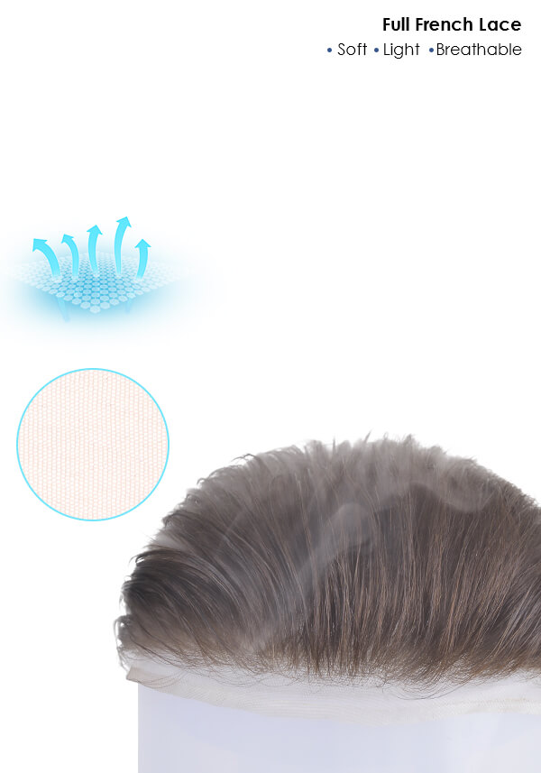 Full French Lace Hair System