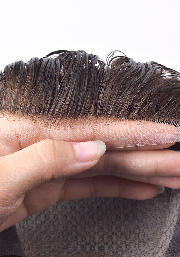 Inception-FL Injected Thin Skin Toupee for Men