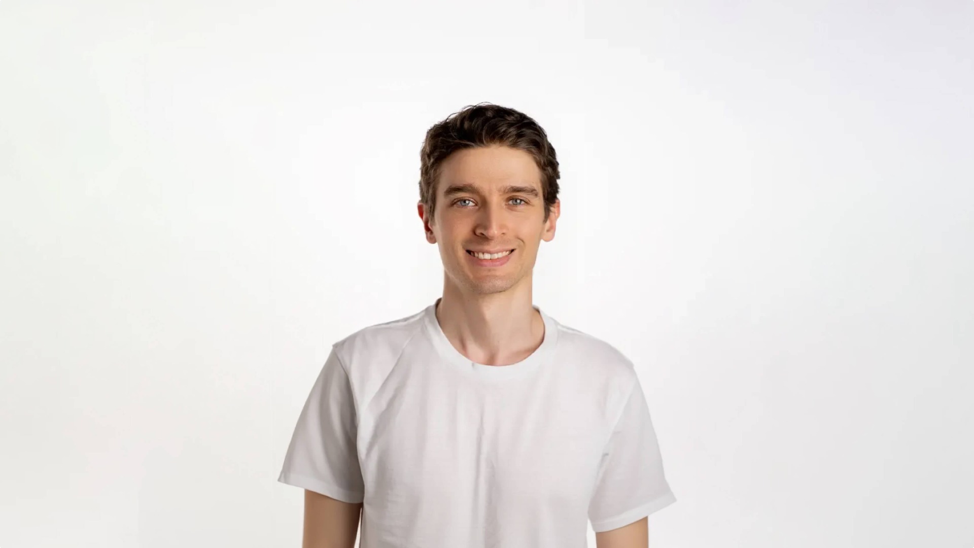 Men's skin hair system look