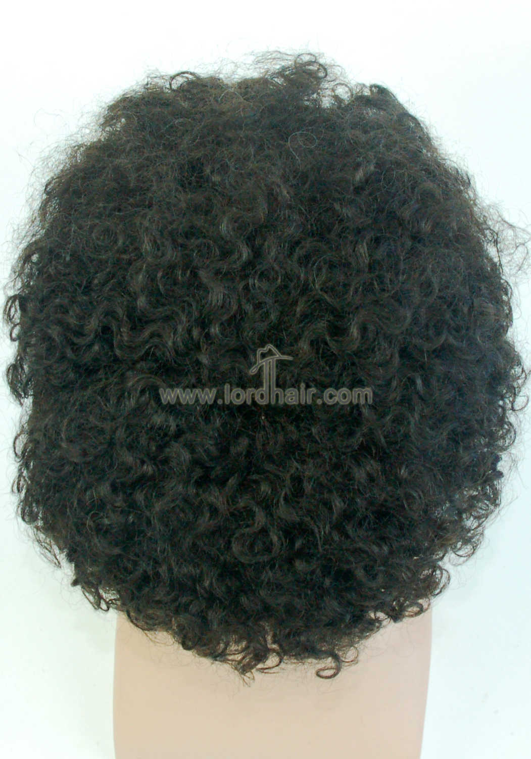 YJ760: Full Lace Base with Stitching Line Indian Human Hair Men's Toupee