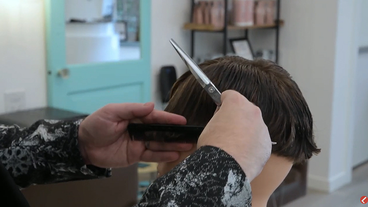 How to cut and style a hair system