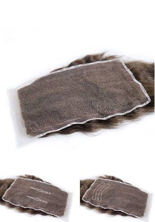 Full French Lace Men's Frontal Hairpieces