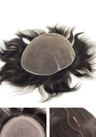 Full French lace Toupee for Men