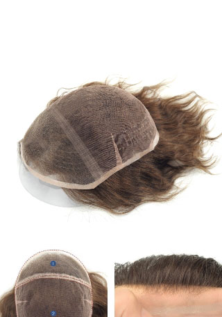 French Lace with Swiss Lace Front