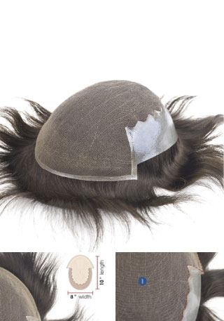 French Lace with Thin Skin Hairpieces