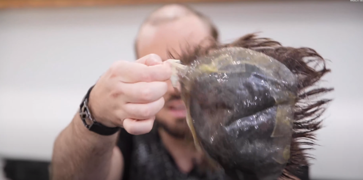 how to wash a toupee