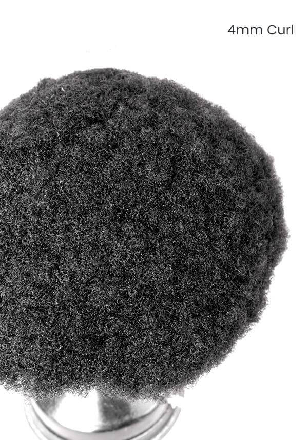 4mm Afro Wig for Men