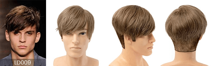 Men’s Side-Swept Bangs With Layers