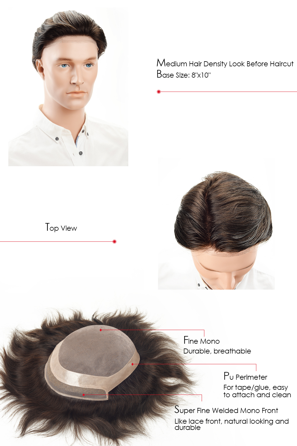 Hair replacement for men Hair replacement for men