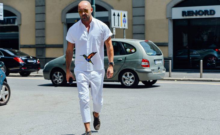 bald men style