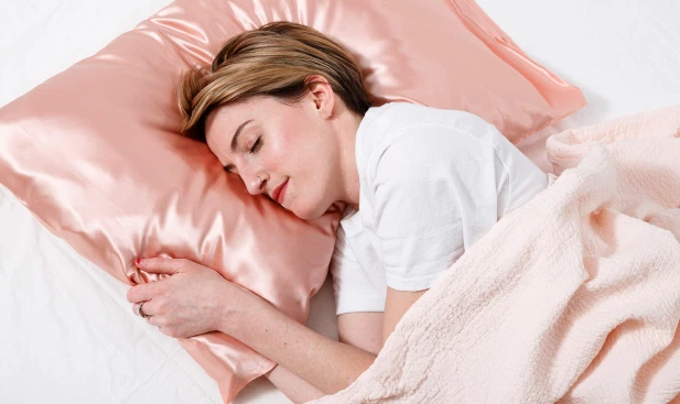 Sleep on a silk pillowcase