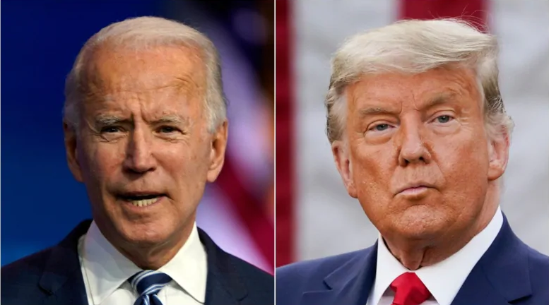 Trump and Biden