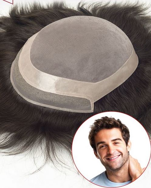 Monofilament hair topper