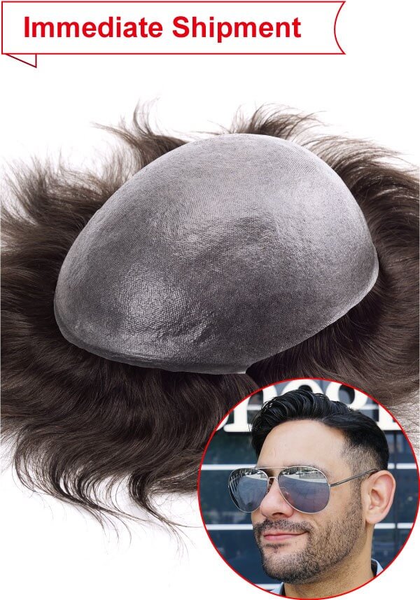 Super Thin Skin Stock Hairpiece