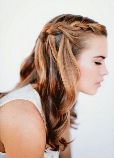 Braided hairstyle