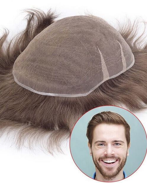 Champion Remy hair wig for men