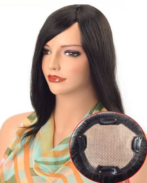 Lily Silk top black human hair wig