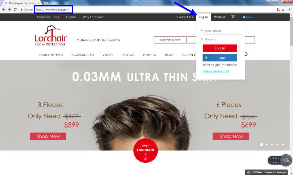 Hair replacement System Online