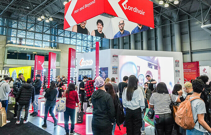 Lordhair exhibition in IBS NYC