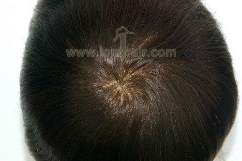 fine mono poly perimeter and top lace front 