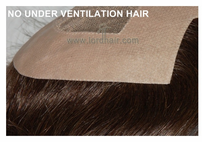 no under ventilation hair