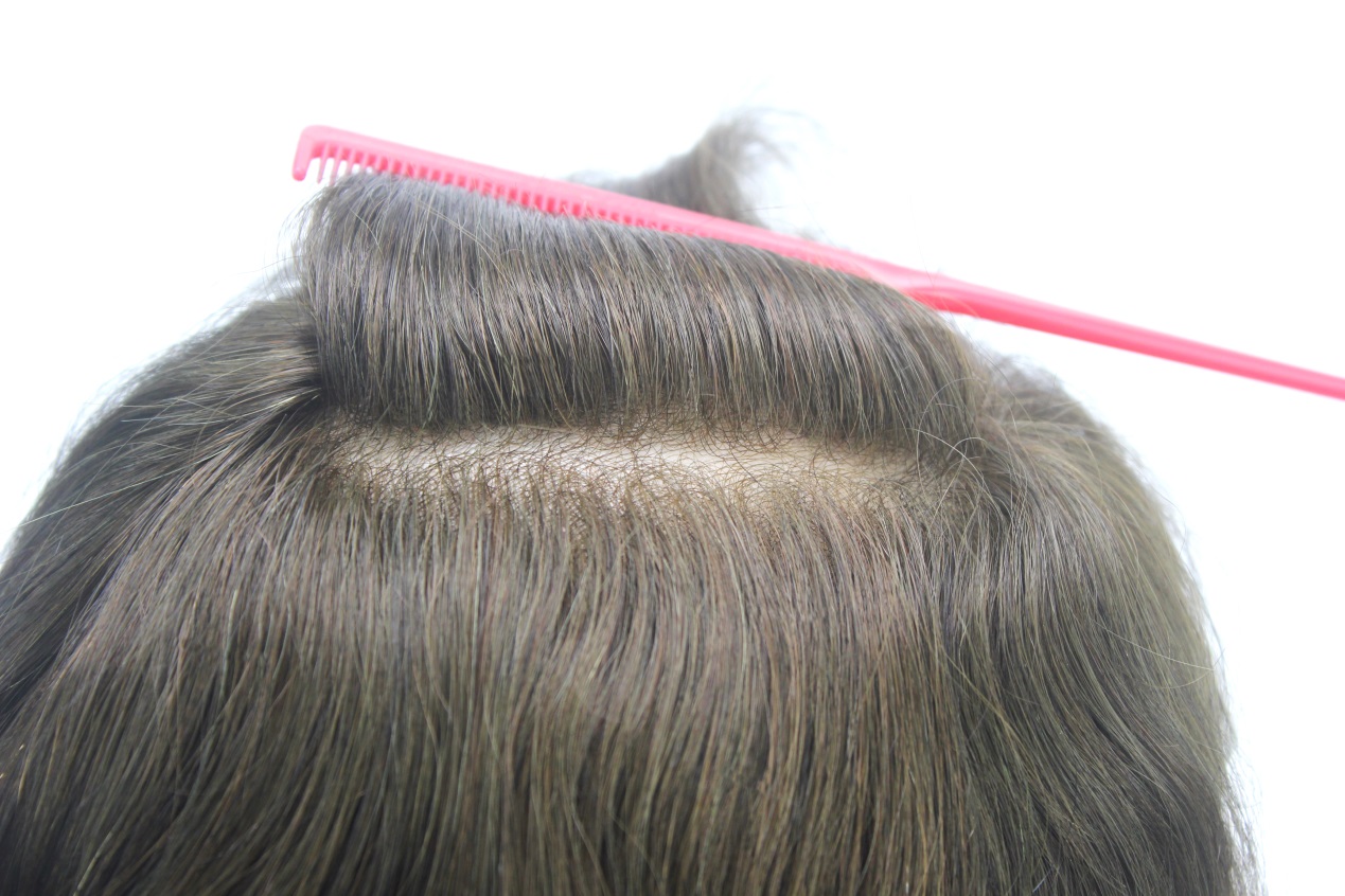 0.03mm Ultra Thin Skin V-loop Hair System